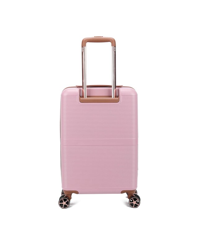 Decent Stella handbagage koffer Poederroze