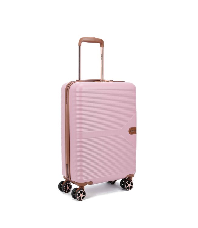 Decent Stella handbagage koffer Poederroze