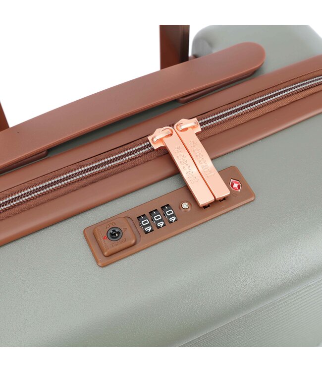 Decent Stella handbagage koffer Licht groen