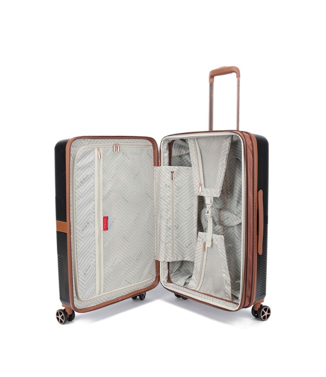 Decent Stella Medium koffer Zwart