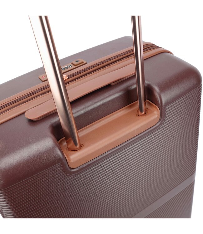 Decent Stella Medium koffer Bruin