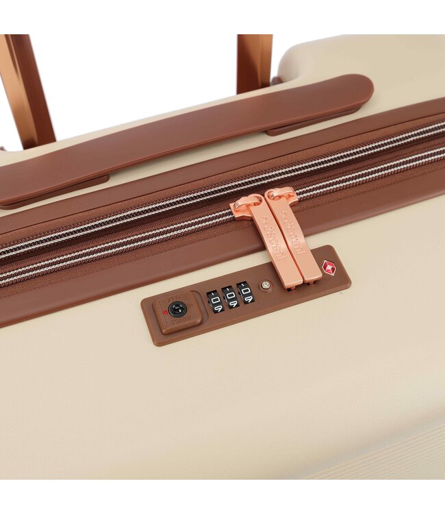 Decent Stella Medium koffer Ivoor/gebroken wit