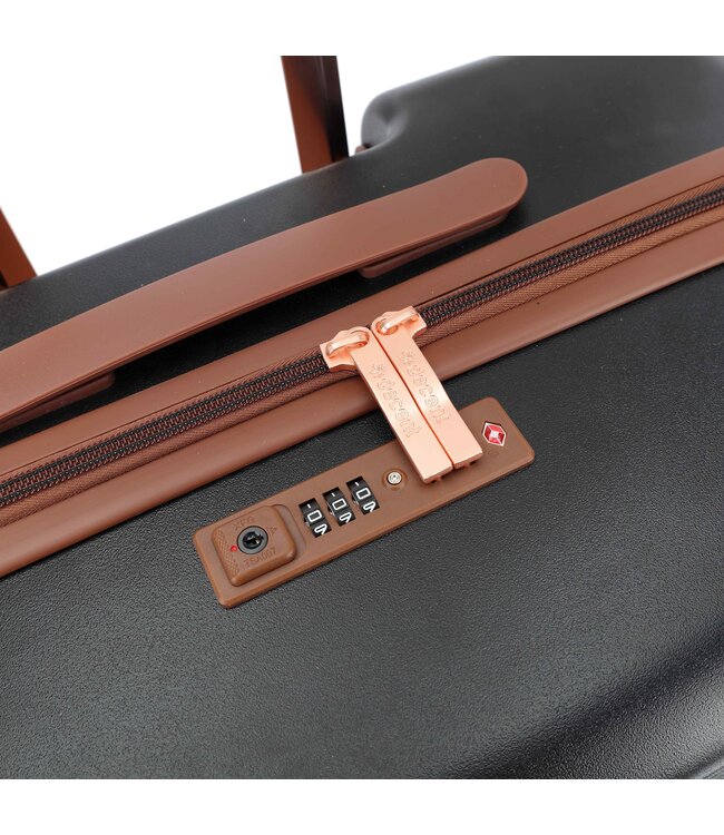 Decent Stella Grote koffer Zwart