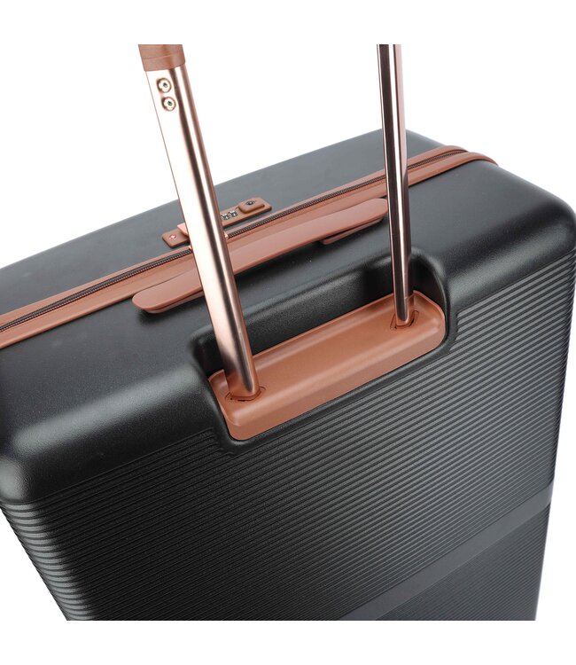 Decent Stella Grote koffer Zwart