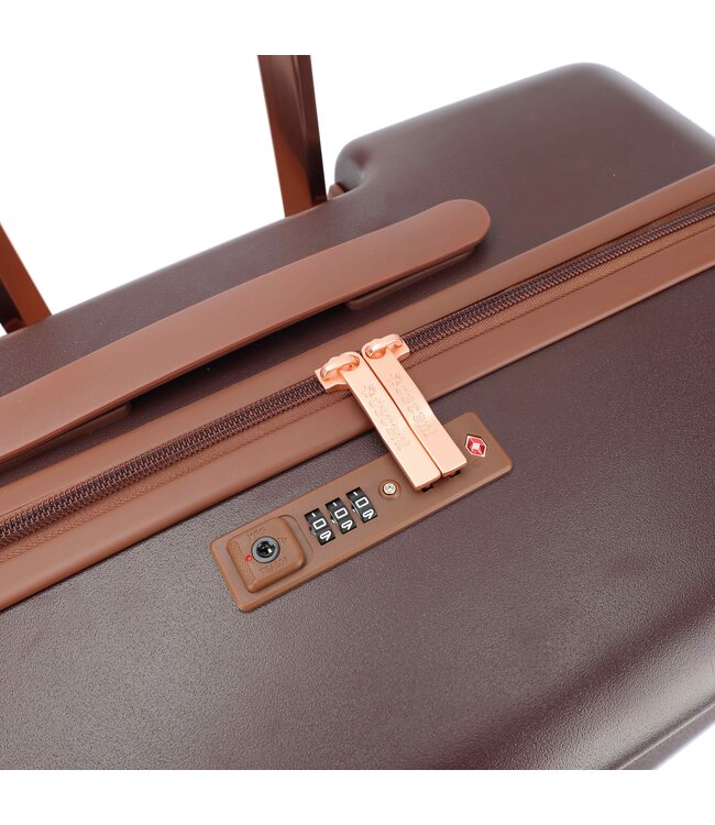 Decent Stella Grote koffer Bruin