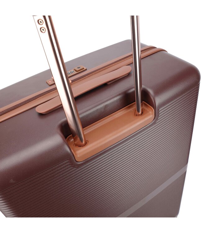 Decent Stella Grote koffer Bruin