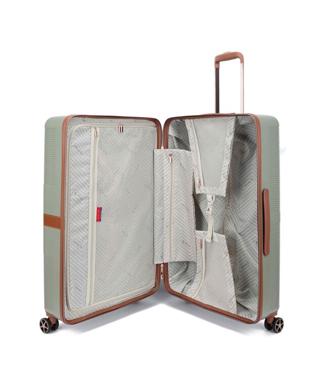 Decent Stella Grote koffer Licht groen