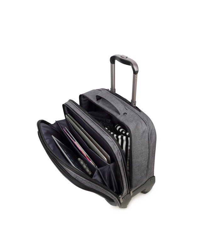 Decent Bellatrix business trolley Grijs 44,5X22X44 CM