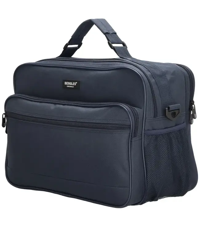 Beagles Originals Beagles Originals Reportertas Donkerblauw 40x30x18