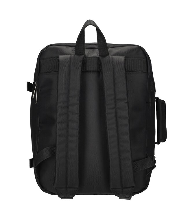 Enrico Benetti  KLM Rugzak zwart 40x30x20 Innsbruck underseater GRATIS adreslabel, oogmasker en oordopjes