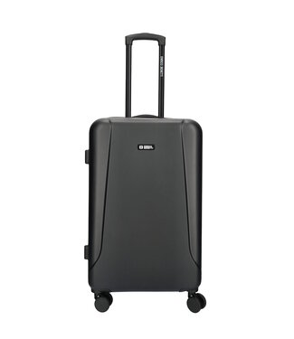 Enrico Benetti Edmonton Koffer Medium Zwart 71 Liter 70x45x25cm