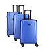 Enrico Benetti Edmonton Blauw Kofferset 3 Delig 99, 62, en 35L