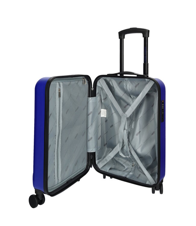 Enrico Benetti Edmonton Blauw Kofferset 3 Delig 99, 62, en 35L