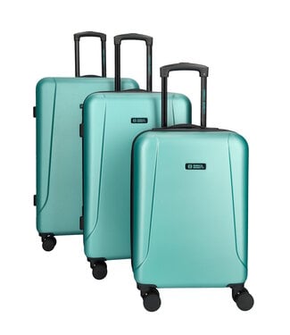 Enrico Benetti Edmonton Mint Kofferset 3-Delig 99, 62 en 35L