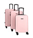 Enrico Benetti Edmonton Roze Kofferset 3 Delig 99, 62 en 35L