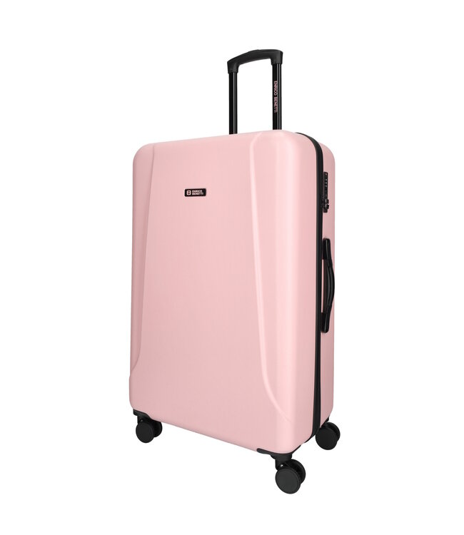 Enrico Benetti Edmonton Roze Kofferset 3 Delig 99, 62 en 35L