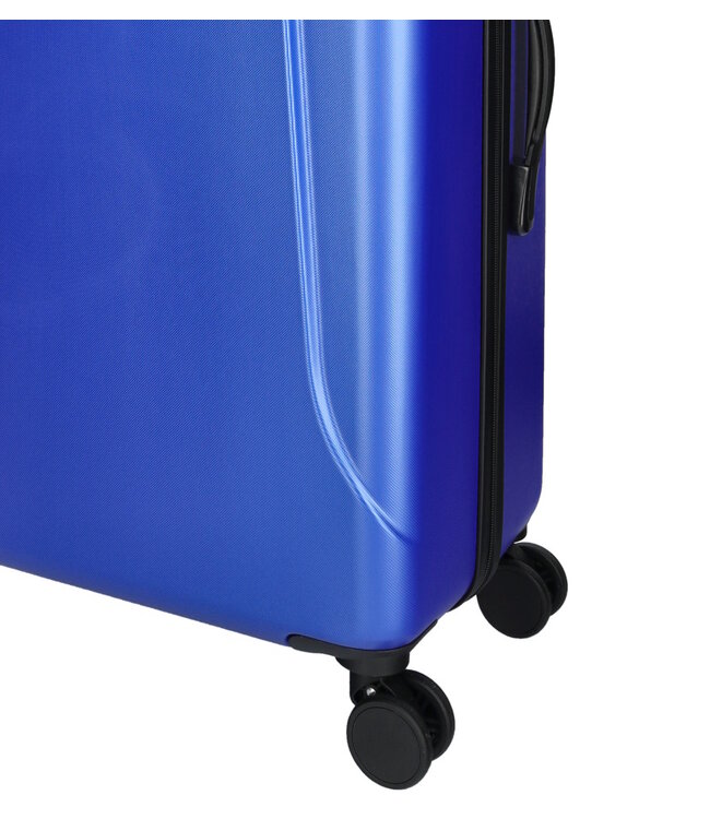 Enrico Benetti Edmonton Handbagage Koffer Blauw 55x35x20cm