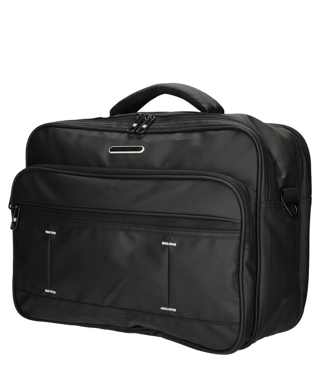 Enrico Benetti 15 inch Laptop Flightbag Zwart 40x20x30cm - Polyester