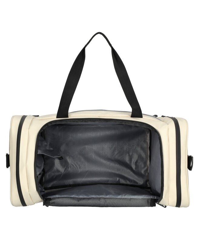 Enrico Benetti Tarpaulin Sporttas / Reistas 55cm Off-White 55x28x31cm - Polyester - cabin luggage