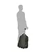 Enrico Benetti KLM Cabine Trolley: 17 inch Laptop Rugtas Trolley Olijfgroen 35x25x50cm - Polyester - handbagage