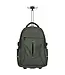 Enrico Benetti KLM Cabine Trolley: 17 inch Laptop Rugtas Trolley Olijfgroen 35x25x50cm - Polyester - handbagage