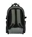 Enrico Benetti KLM Cabine Trolley: 17 inch Laptop Rugtas Trolley Olijfgroen 35x25x50cm - Polyester - handbagage
