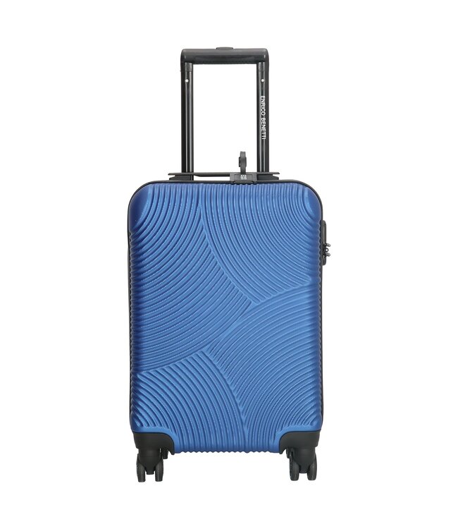 Enrico Benetti Reiskoffers Louisville Staalblauw Kofferset 2-Delig 91 en 30L