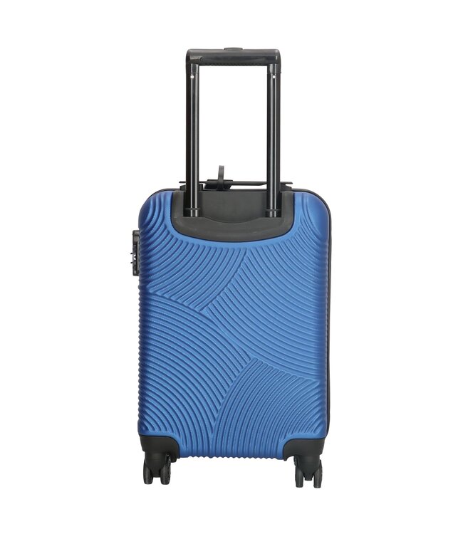 Enrico Benetti Reiskoffers Louisville Staalblauw Kofferset 2-Delig 91 en 30L