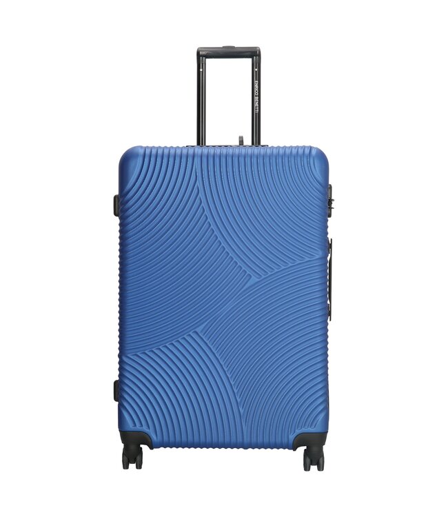 Enrico Benetti Reiskoffers Louisville Staalblauw Kofferset 2-Delig 91 en 30L