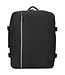 Enrico Benetti Ryanair Enrico Benetti Bergen 17’’ Waterproof Cabin Rugzak – Underseater Handbagage Zwart