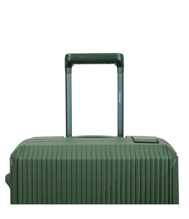 Decent SMART Handbagage koffer Olijfgroen 55X40X20 CM