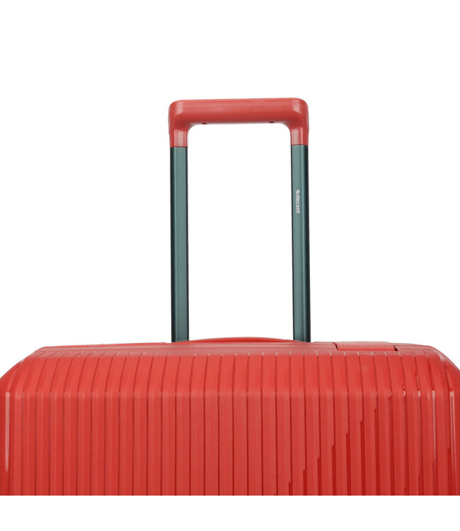 Decent SMART Medium koffer Rood 67X46X27 CM