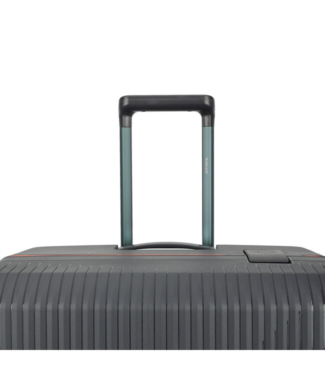 Decent SMART koffer groot Antraciet 77X54.5X32,5 CM