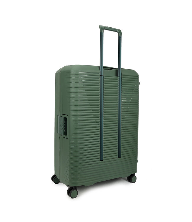 Decent SMART koffer groot Olijfgroen 77X54.5X32,5 CM