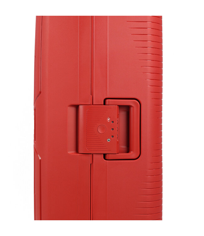 Decent SMART koffer groot Rood 77X54.5X32,5 CM