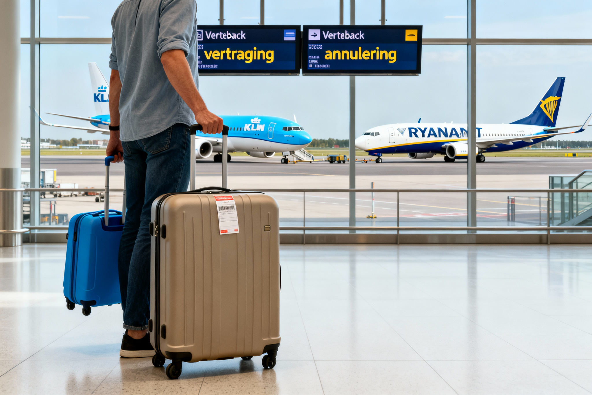 Vluchtproblemen bij KLM en minder stoelen bij Ryanair: zo voorkom je reisstress én bagagegedoe