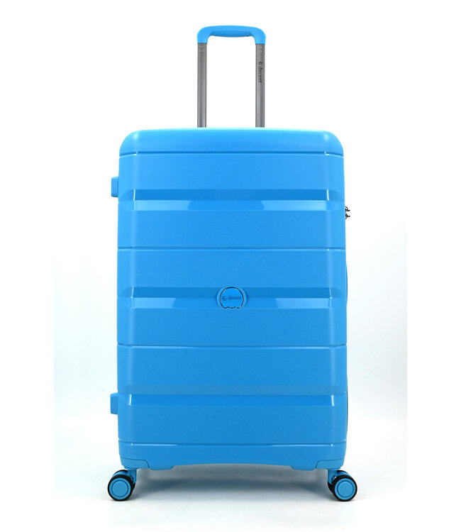 Decent Straight-Line Kofferset Petrol blauw