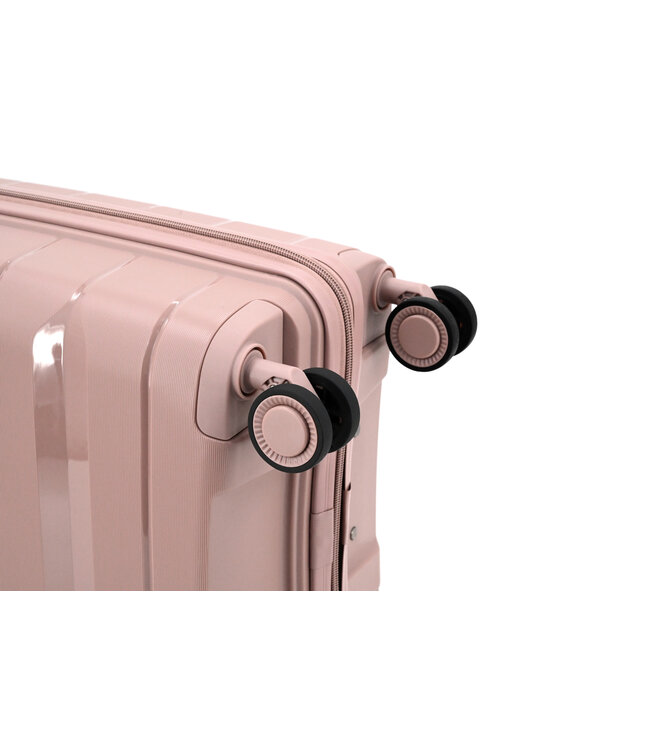 Decent Straight-Line Grote koffer Roze 76x49x29 CM