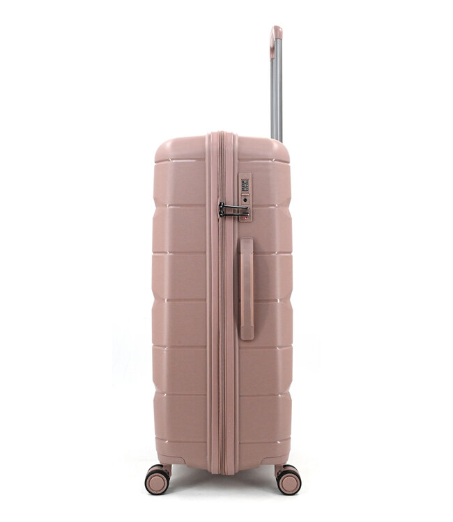 Decent Straight-Line Grote koffer Roze 76x49x29 CM