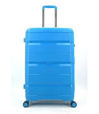 Decent Straight-Line Grote koffer Petrol blauw