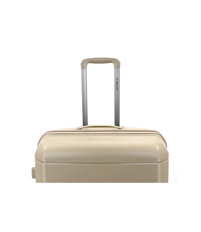 Decent Straight-Line Grote koffer Champagne 76x49x29 CM