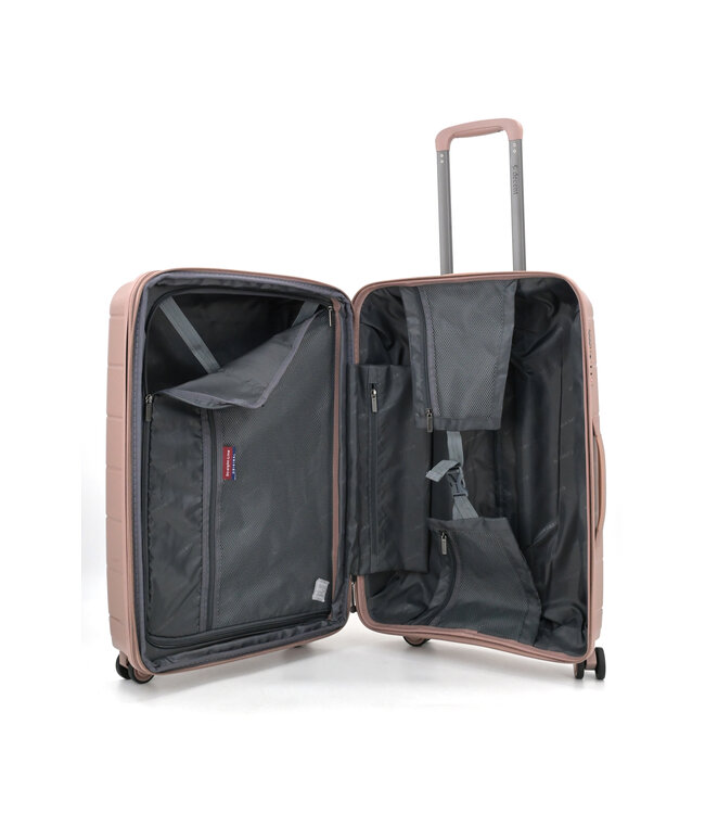 Decent Straight-Line Medium koffer Roze 65x42x26.5 CM