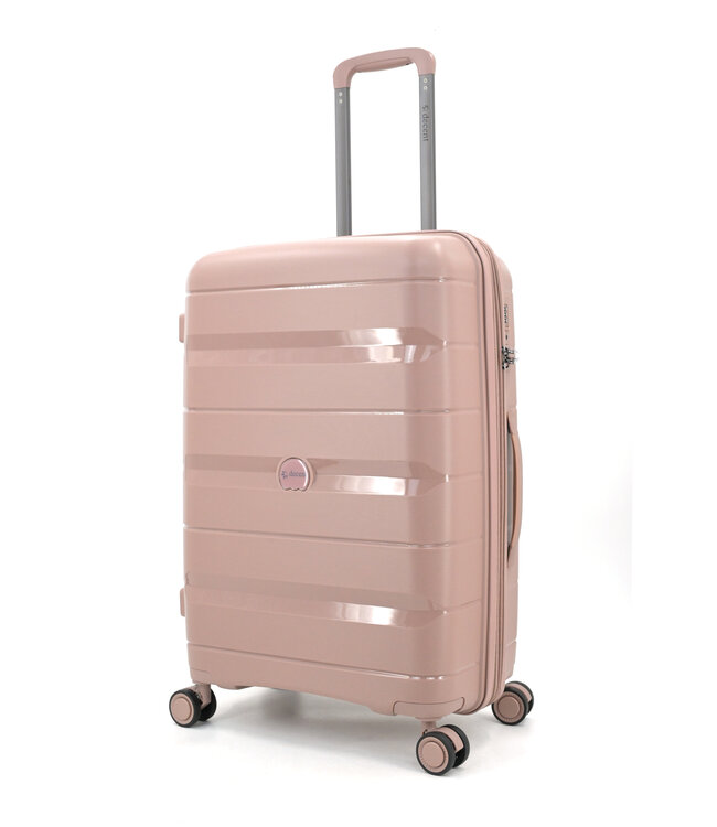 Decent Straight-Line Medium koffer Roze 65x42x26.5 CM
