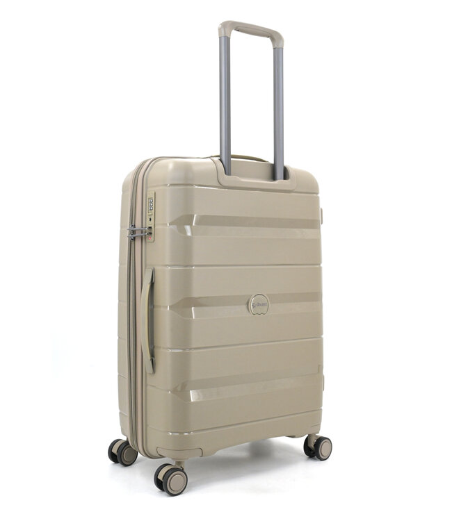 Decent Straight-Line Medium koffer Champagne 65x42x26.5 CM