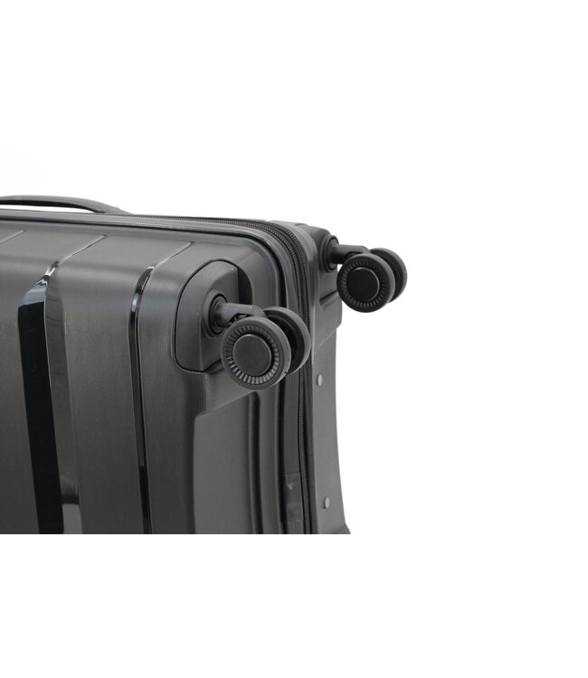 Decent Straight-Line Medium koffer Zwart 65x42x26.5 CM