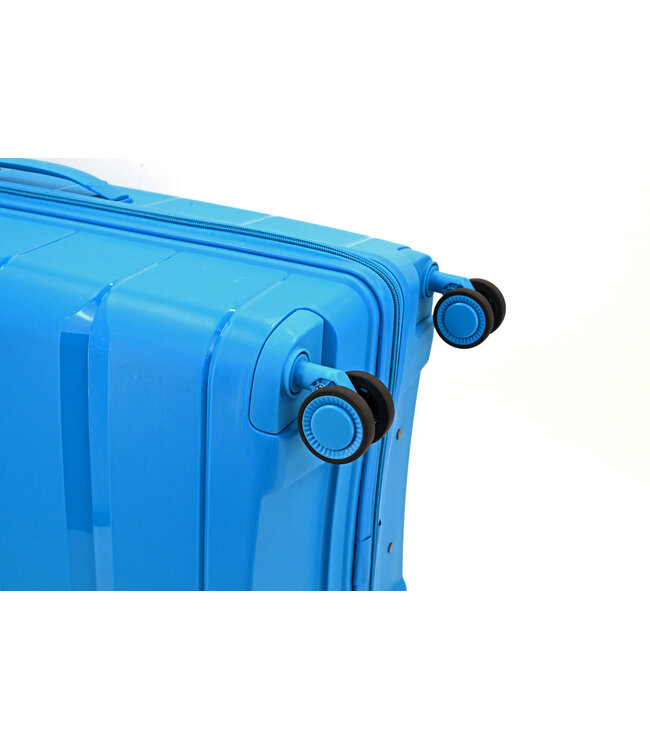 Decent Straight-Line Handbagage koffer Petrol blauw 55x35x20 CM