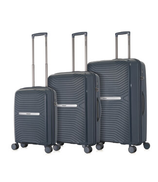 Decent Airmate Kofferset Donkerblauw
