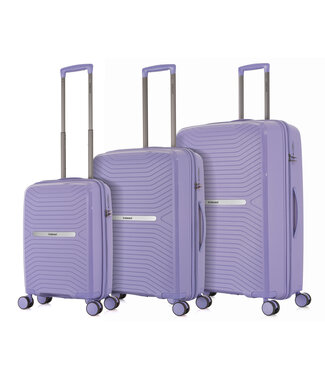 Decent Airmate Kofferset Paars