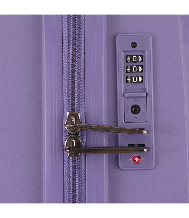 Decent Airmate Kofferset Paars