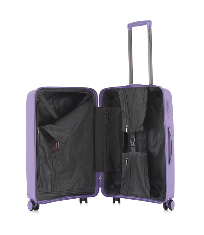 Decent Airmate Medium koffer Paars 67x45x25 CM